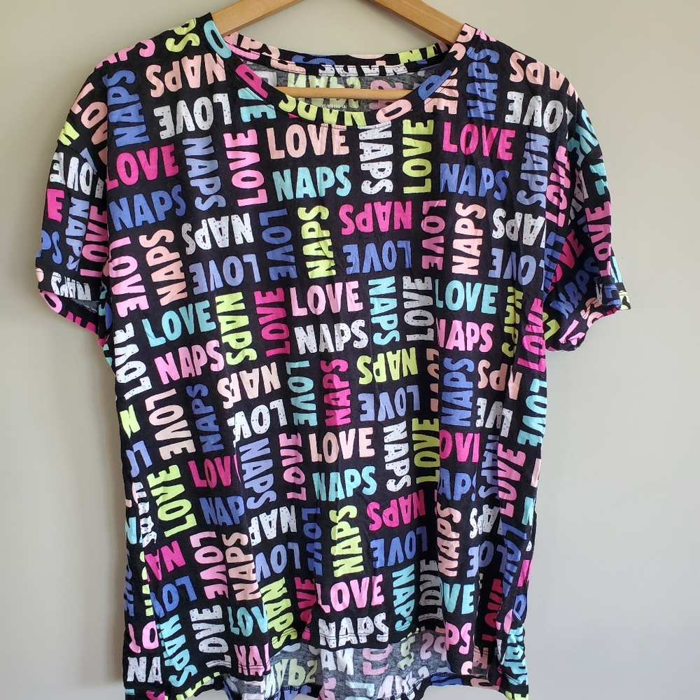 NWOT Secret Treasure Short Sleeve Capri Pajamas  Loungewear Size XL / 16-18